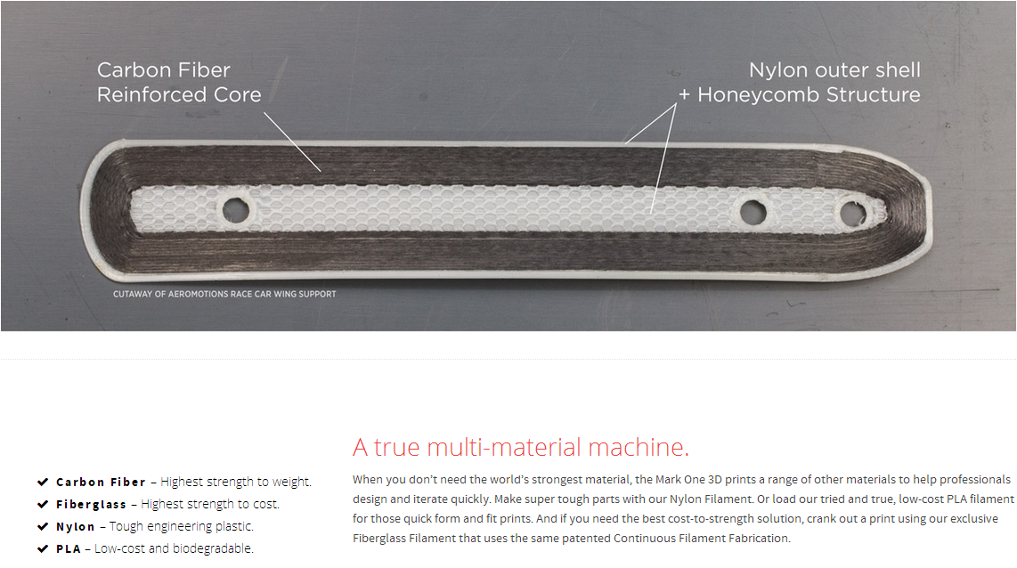 Diy 3d Printing Mark One First Carbon Fiber 3d Printer