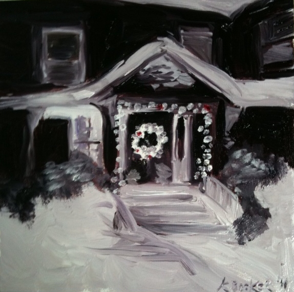 kimberlybecker Stitching a painting