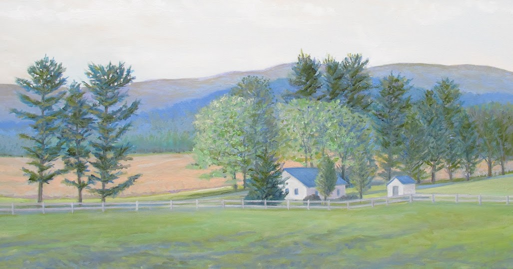 Meg West Oil Paintings Morrowdale Farm