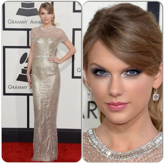 Taylor Swift in Gucci – 2014 Grammy Awards