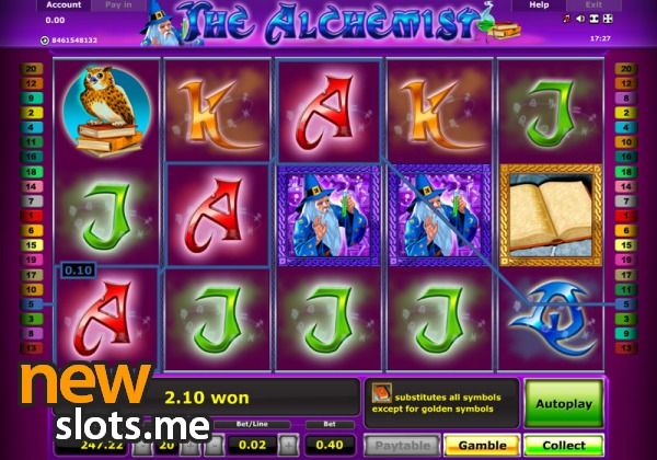 alchemist slot alchemist slot