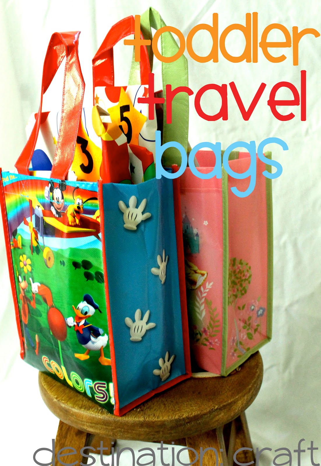 Destination Craft Toddler Travel Bags