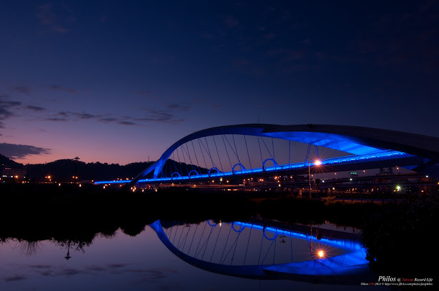 [台北] 新店陽光橋夜景