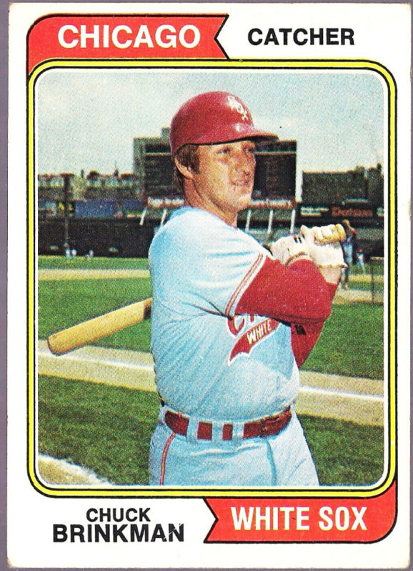 Chuck Brinkman 1974 baseball card (PIRATES 1974)