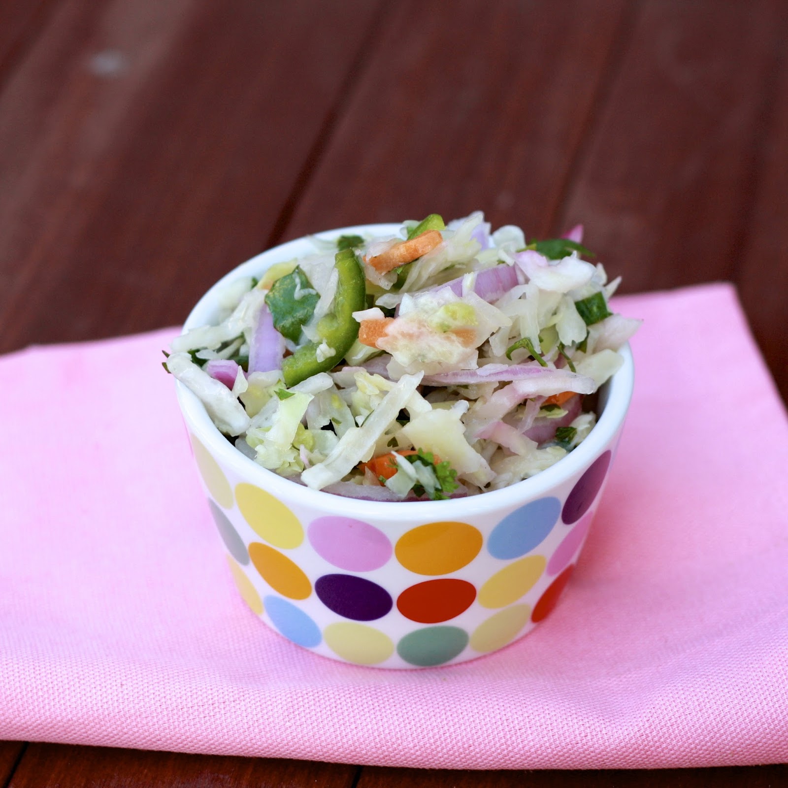 jalapeno lime slaw