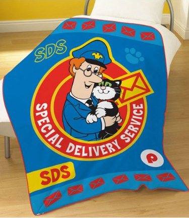 Postman Pat Bedding Duvet Cover Bed Sheet Pillow And Blanket