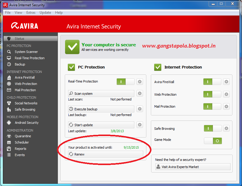 скачать ключ для avira 2014