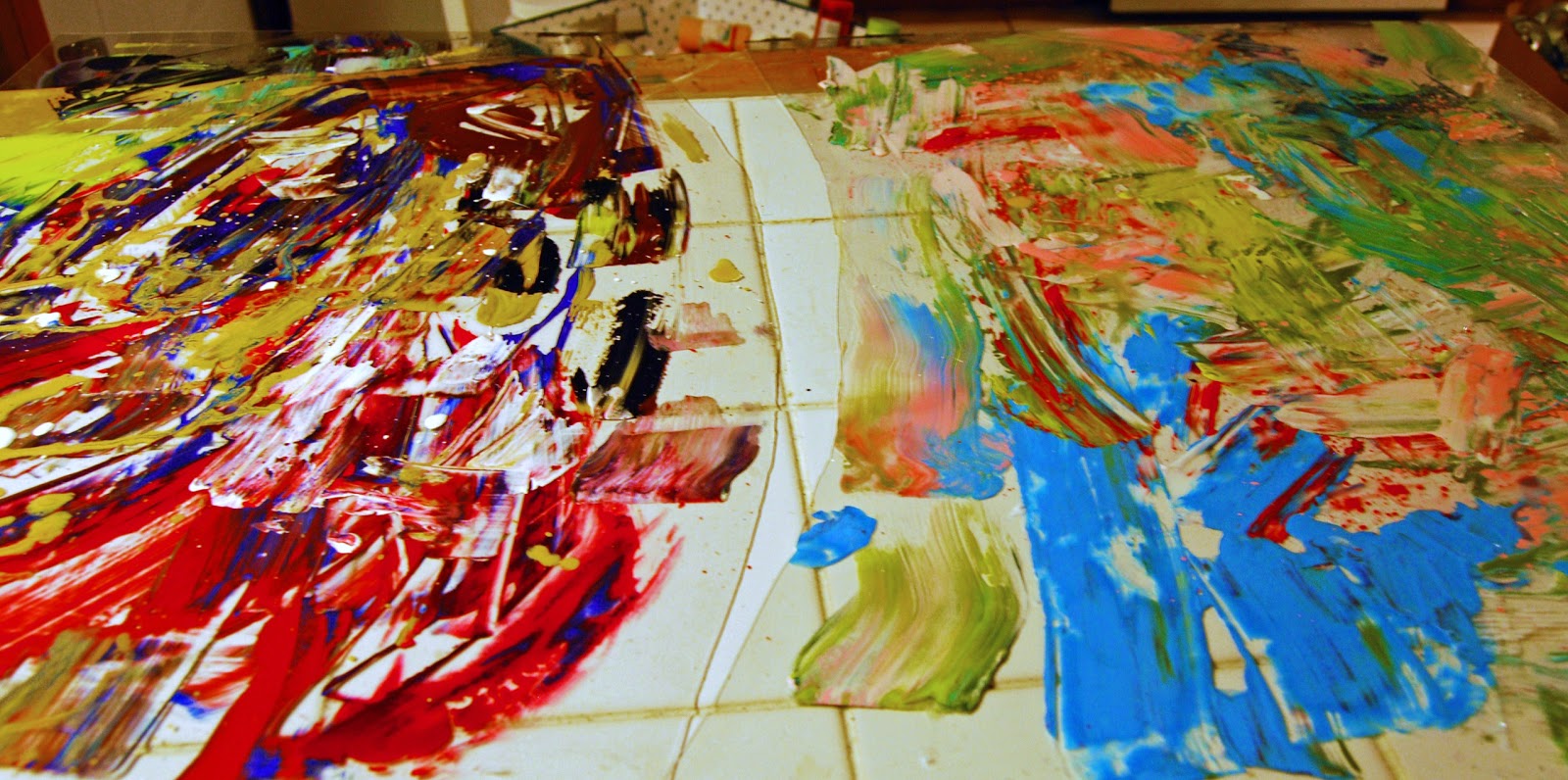 Push Past Ordinary Acrylic Skins and Paper Collage