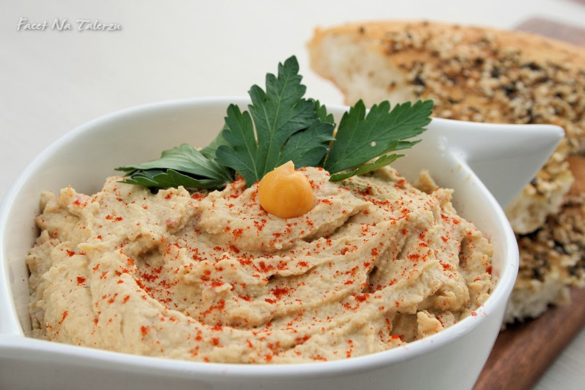 Hummus pyszna pasta z ciecierzycy Facet Na Talerzu