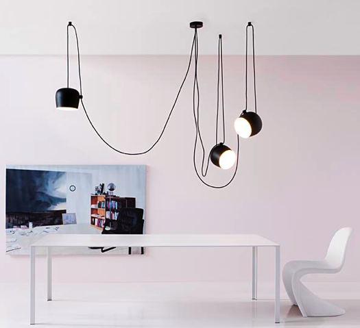 iconic lighting wriggle their way around trees designers ronan and erwan bouroullec created the aim light fixture for flos an italian manufacturer of iconic lighting mod design guru fresh ideas cleverly modern design must iconic lighting wriggle their way around trees designers ronan and erwan bouroullec created the aim light fixture for flos an italian manufacturer of iconic lighting mod design guru fresh ideas cleverly modern design must