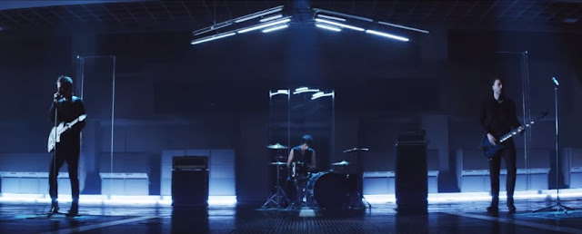 Muse in their 'Mercy' music video. muse mercy