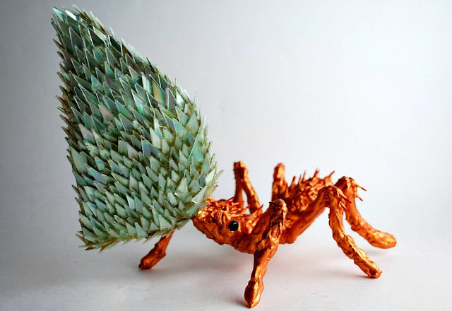 ¿qué hacer con los cds? esculturas animales ¿qué hacer con los cds? esculturas animales