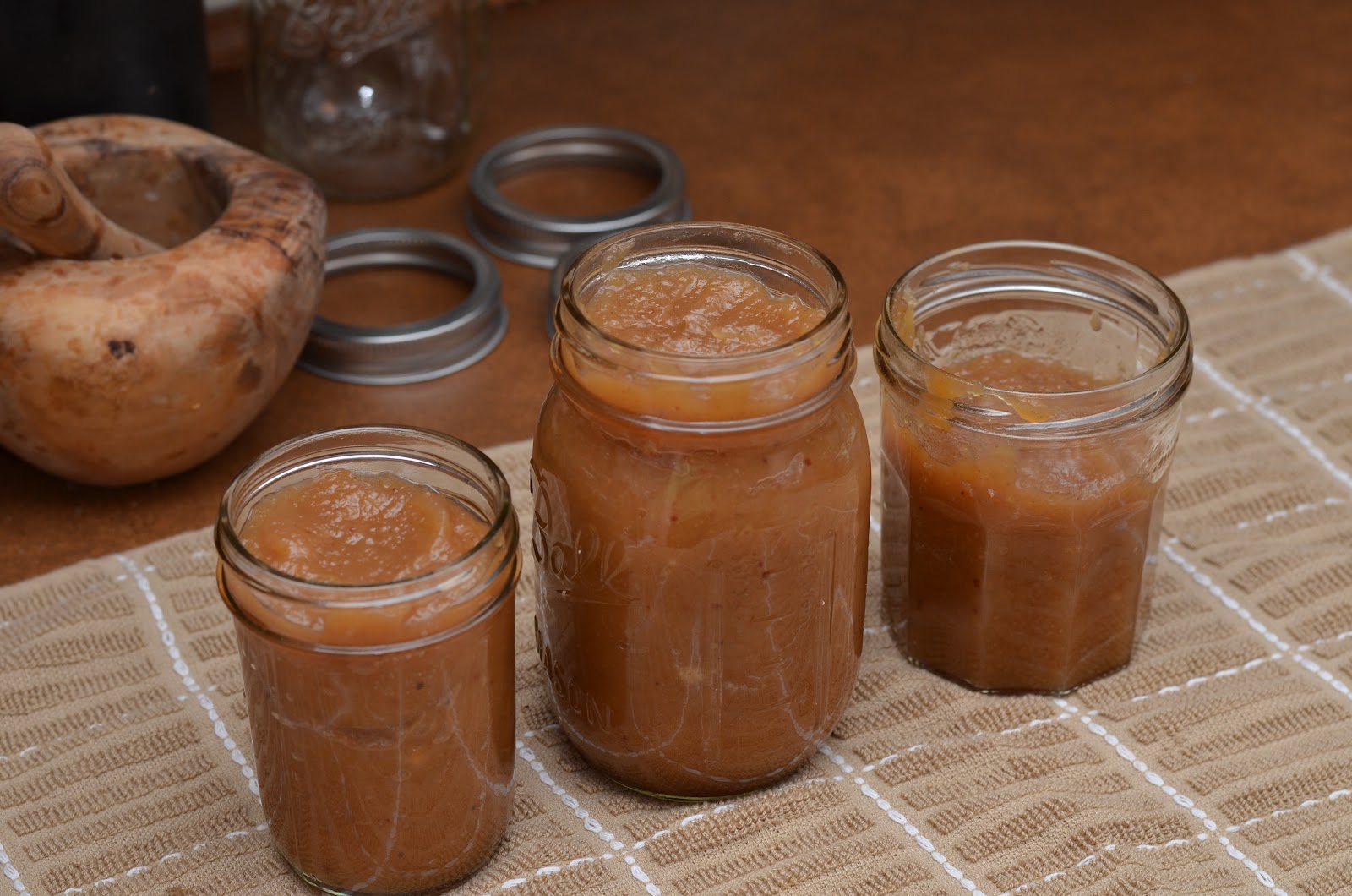 A Texas Belle Canning Apple Butter