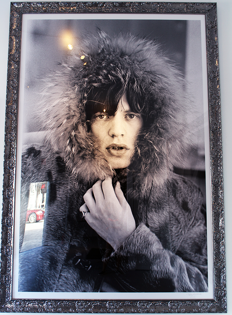 Mick Jagger by Terry O'neill photography at Art Basel, MBAB 2014 Mick Jagger by Terry O'neill photography at Art Basel, MBAB 2014
