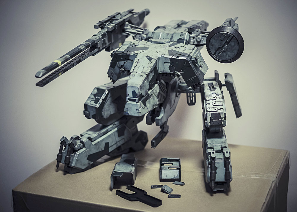 MECHA GUY ThreeA Toys Metal Gear Solid Rex Review Images