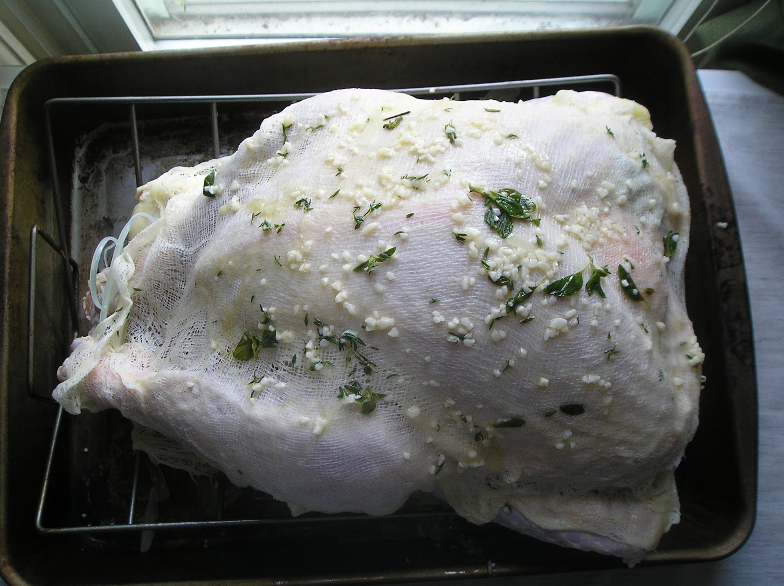 Cheesecloth Turkey Edesia's Notebook