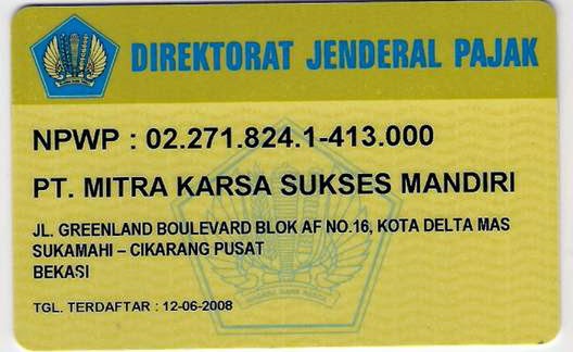 MacamMacam Surat Izin Usaha