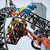 Liseberg instala último trilho da montanha russa Helix