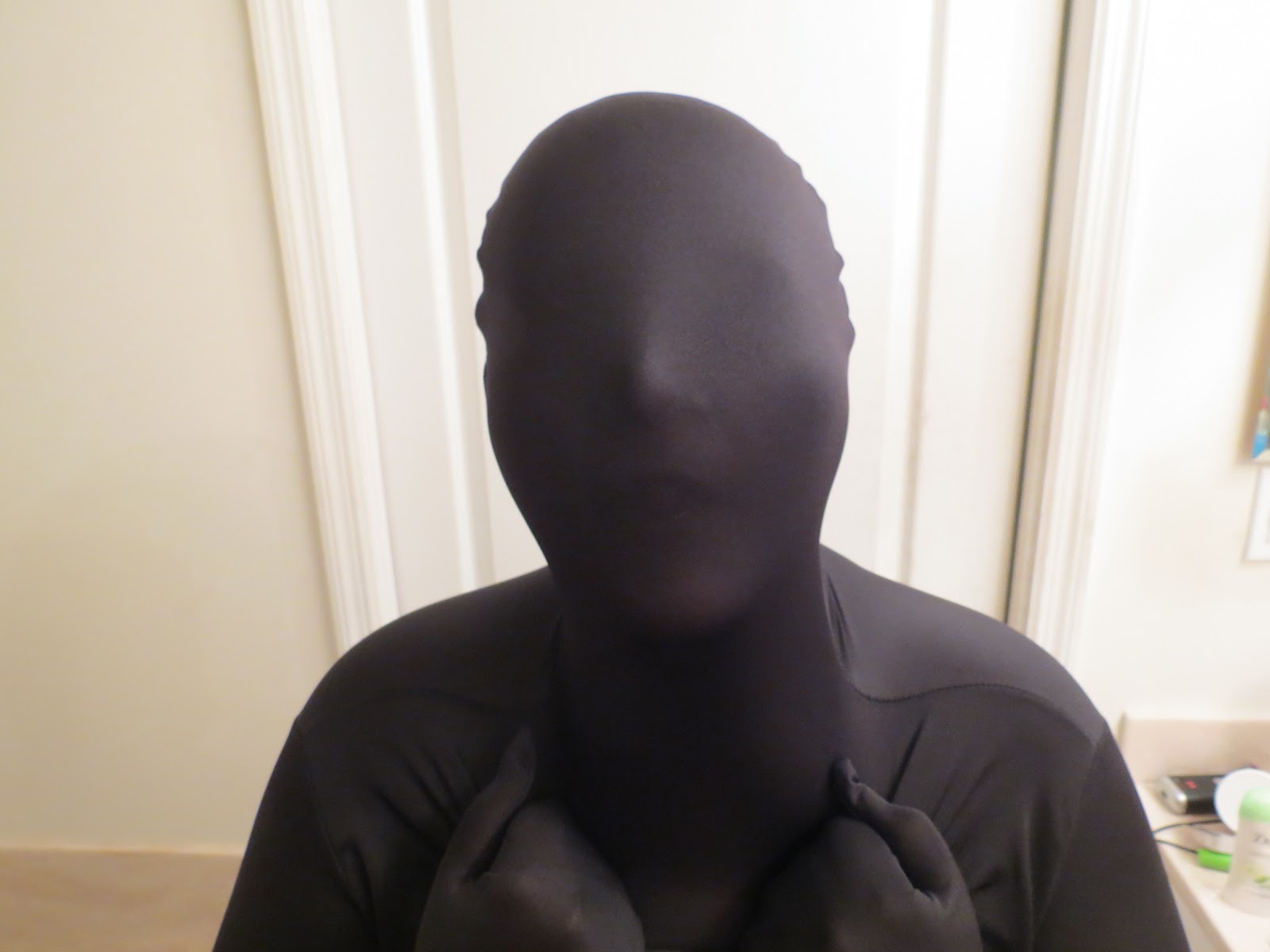 Lil' Blog and More BuyCostumes Black Skin Suit Costume Review