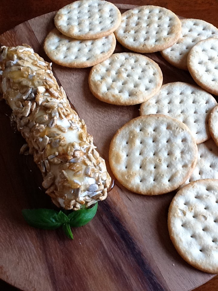 The Gourmet Country Girl Sweet and Salty Honey Cheese Spread