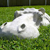 Hippopotamus Head Garden Sculpture
