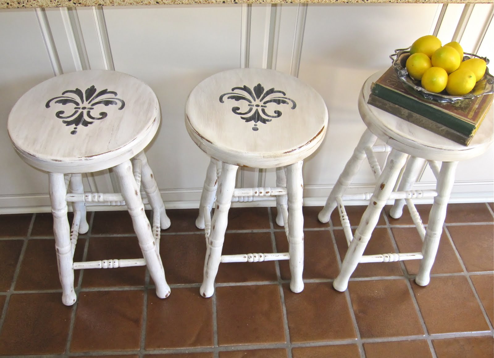 The Lazy Peacock Barstool Redo