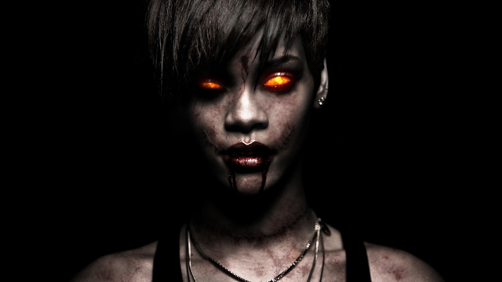 Girls in a horror movie 6