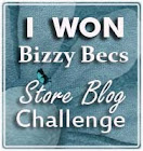 Bizzy Bec's Store Blog Winner