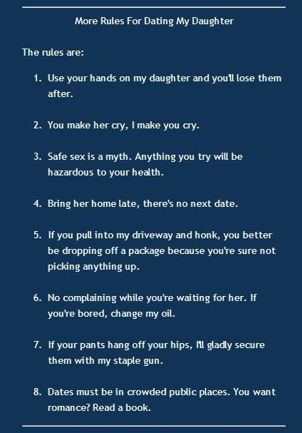 dating advice for my teenage daughter