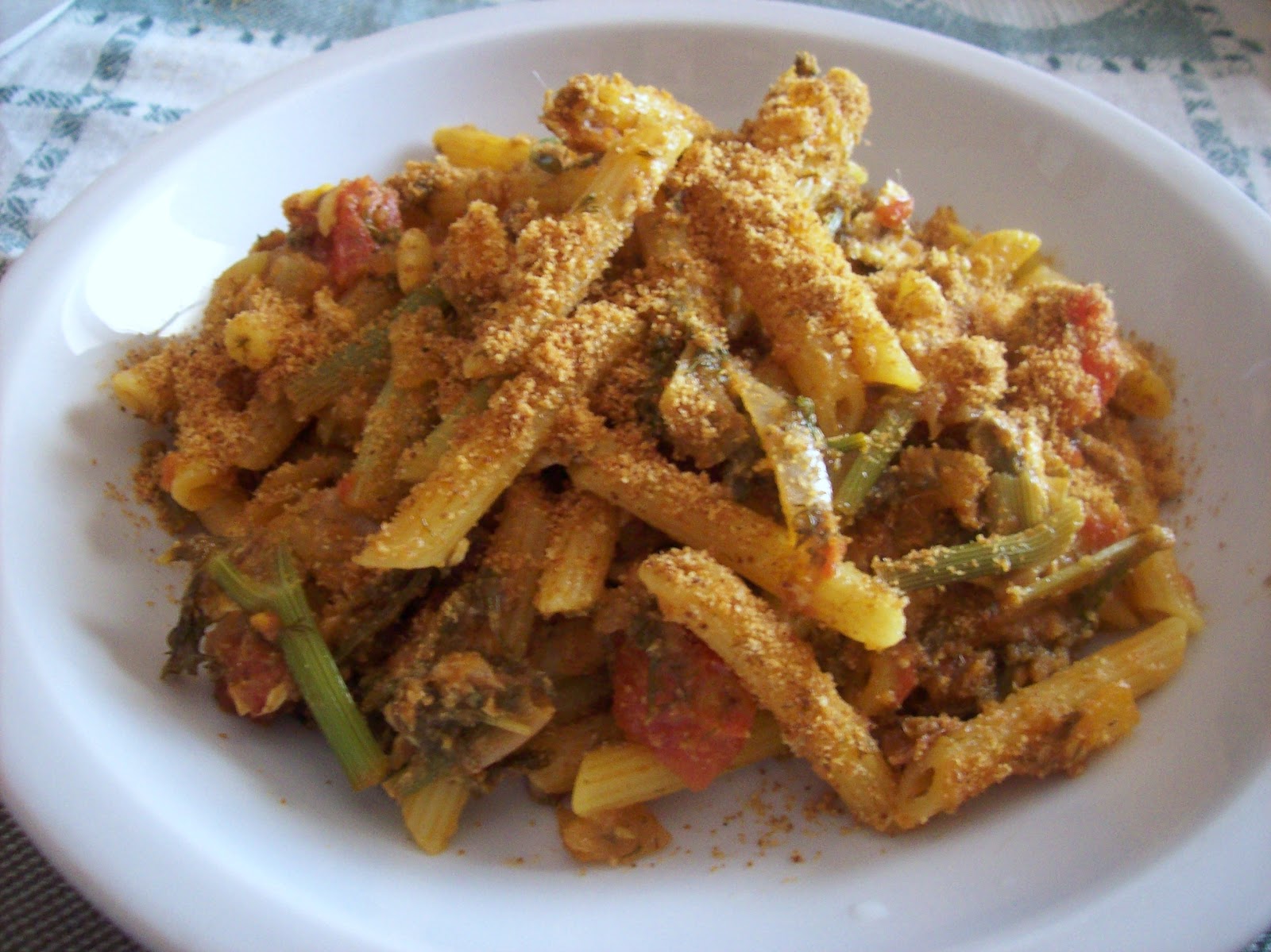 Gustorie Pasta con le sarde e finocchietto selvatico