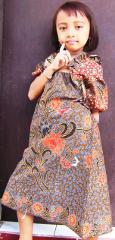 Baju Batik anak lucu