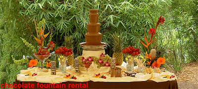 chocolate fountain rental chocolate fountain rental