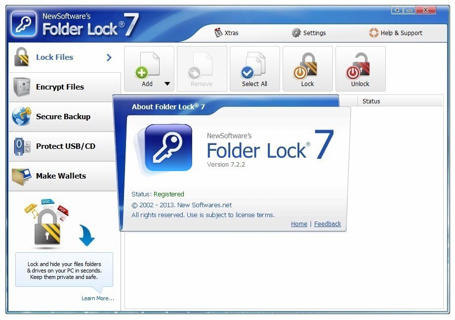 Folder Lock 7.2.2 Full 8509969477912ec29ce5cf8a1a577a92