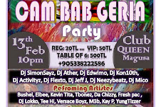 CAMBAB GERIA PARTY ON 13TH FEBUARY