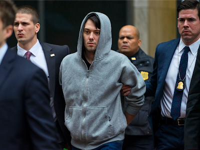 Martin Shkreli Arrested - David Milberg Martin Shkreli Arrested - David Milberg