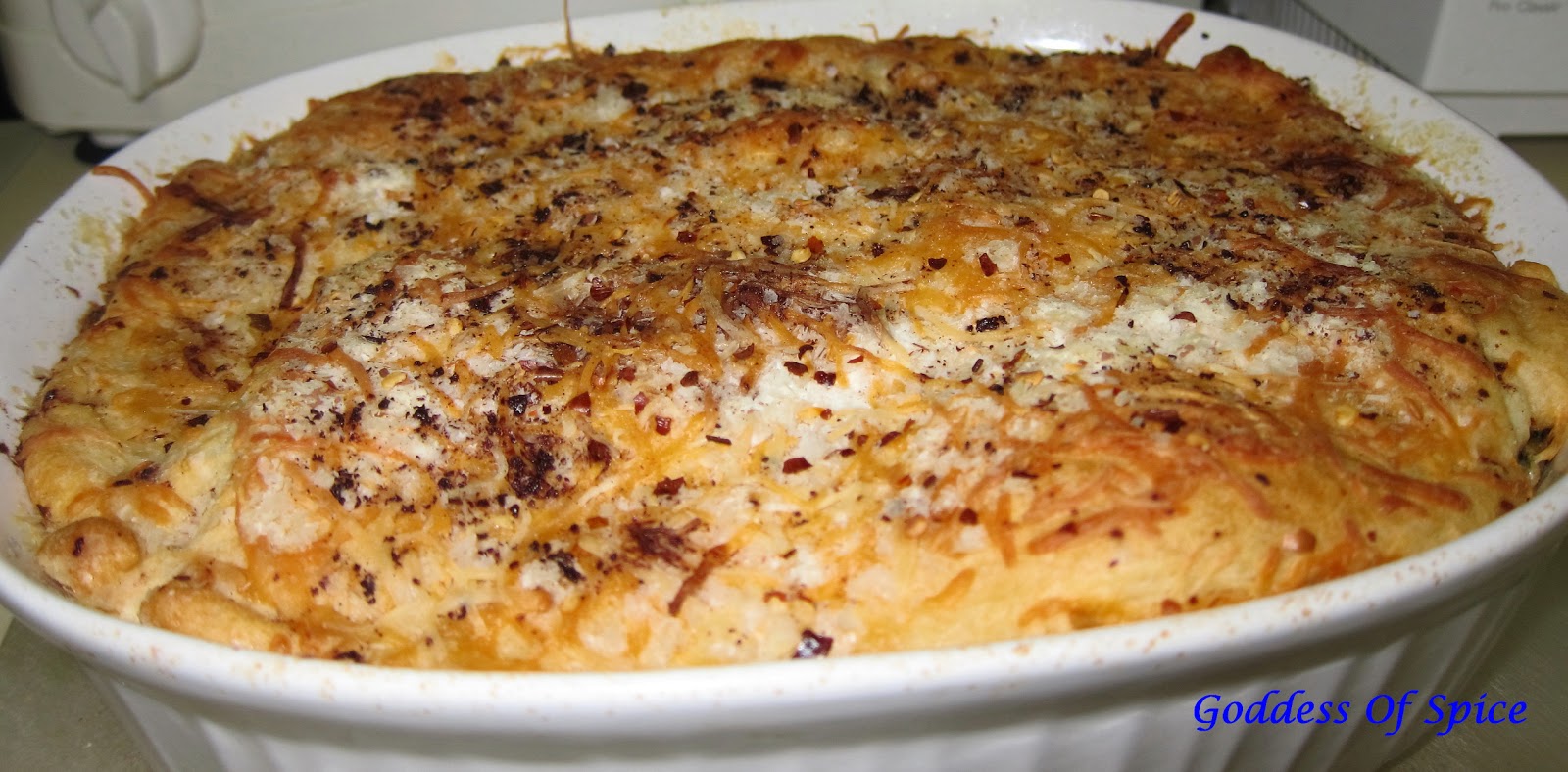 Goddess Of Spice Spinach Potato Cauliflower Casserole