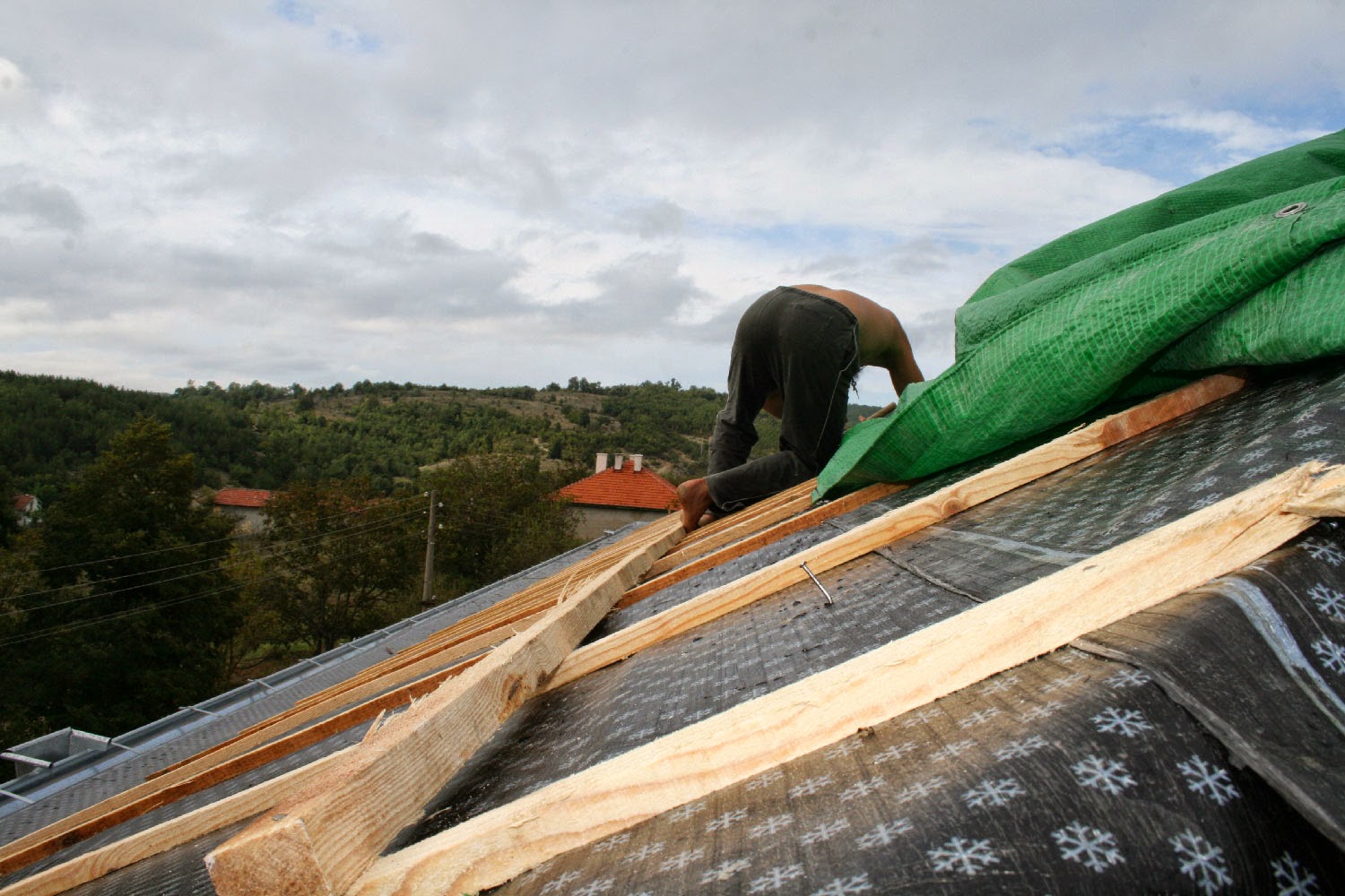 Me on the roof! Yes! ME! ON THE ROOF! Me on the roof! Yes! ME! ON THE ROOF!