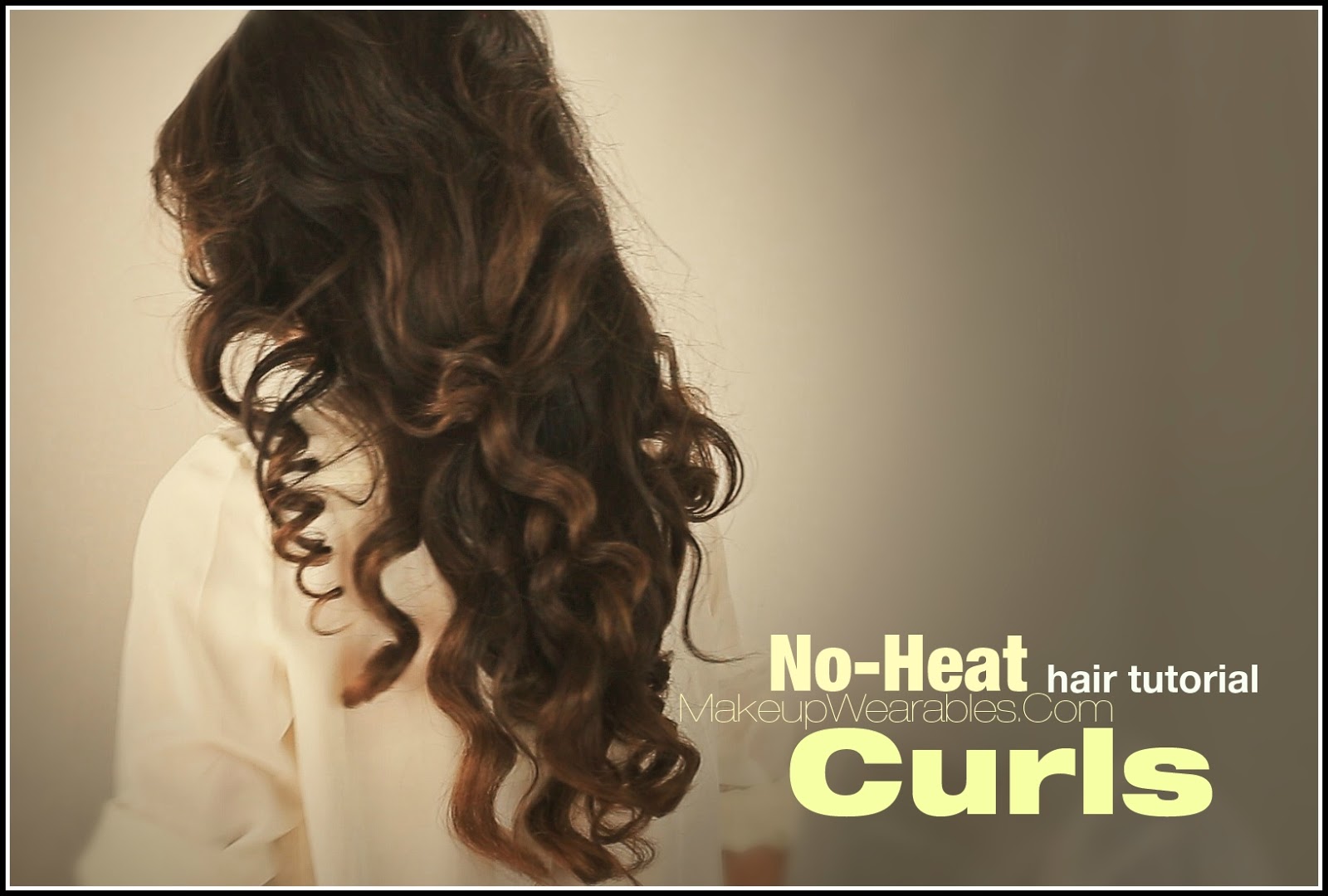 ... long hair tutorial video heatless curly wavy hairstyles hairdos