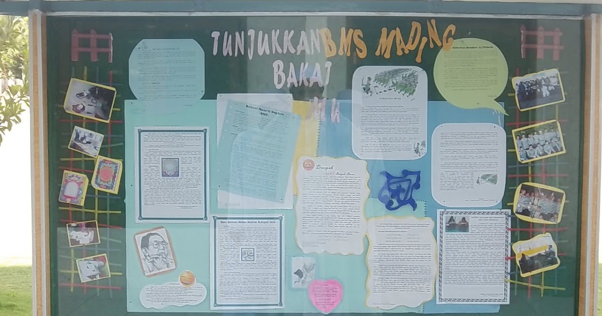 Mading BMS Al Fithrah Mading bulan mei
