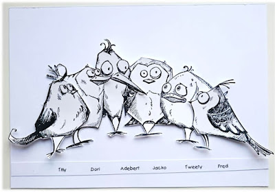 Momos Stempelgaudi: Bird Crazy - #10 - Crazy-Bird-Mania we are