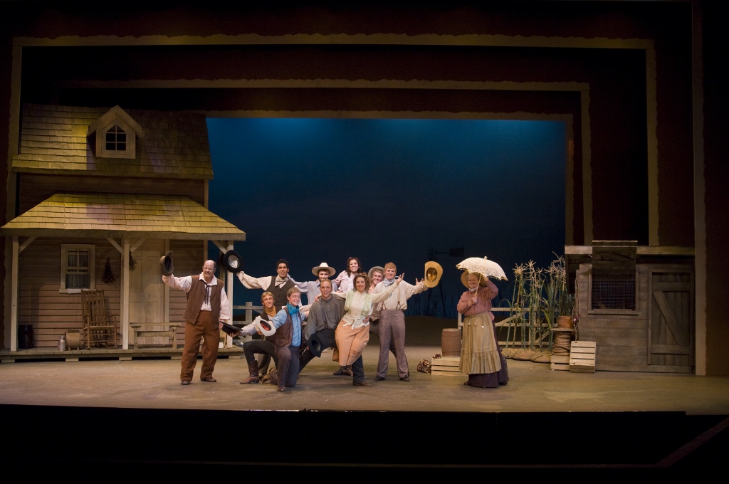 The Theatrical Designs of Gary Benson OklahomaScene Design