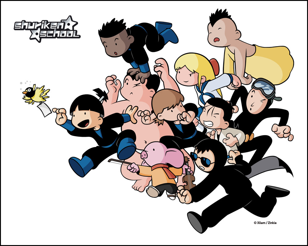 Gallego Bros Animation SHURIKEN SCHOOL