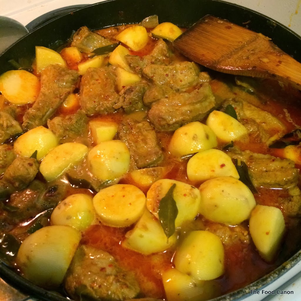Cooking Pork Rib Curry in the cold of Toronto The Food Canon