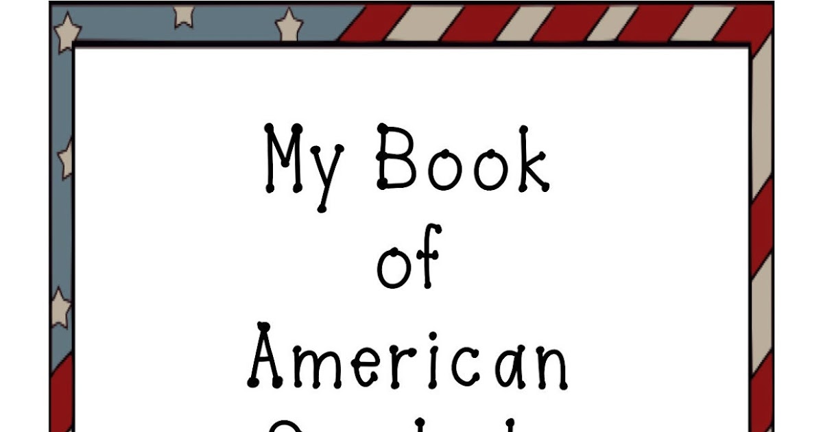 Spreading the Love : Lesson Planning American Symbols Booklet