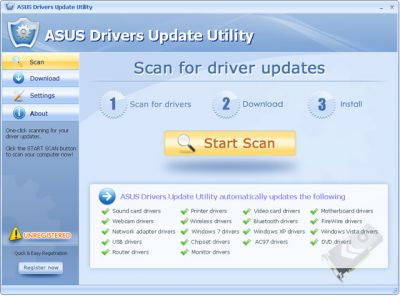 Update Asus Drivers