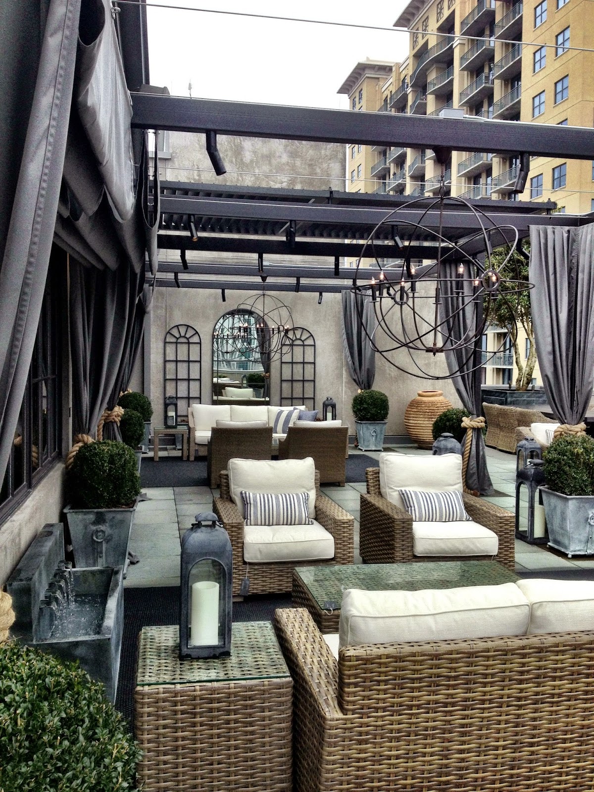 Out Went the Light RH Visit to Atlanta's New Restoration Hardware