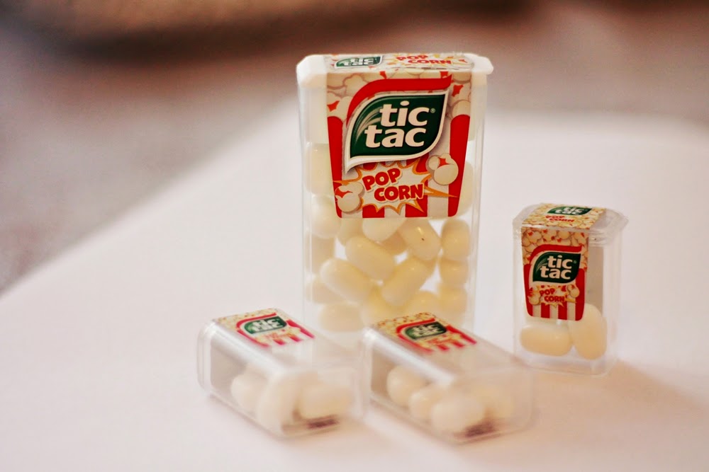 justestka TESTOWANIE PRODUKTÓW TIC TAC POPCORN NOWY SMAK