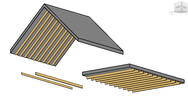 Gable+Roof+in+Revit The BIM Jedi (formally the Revit Jedi): How to use the Beam System ...