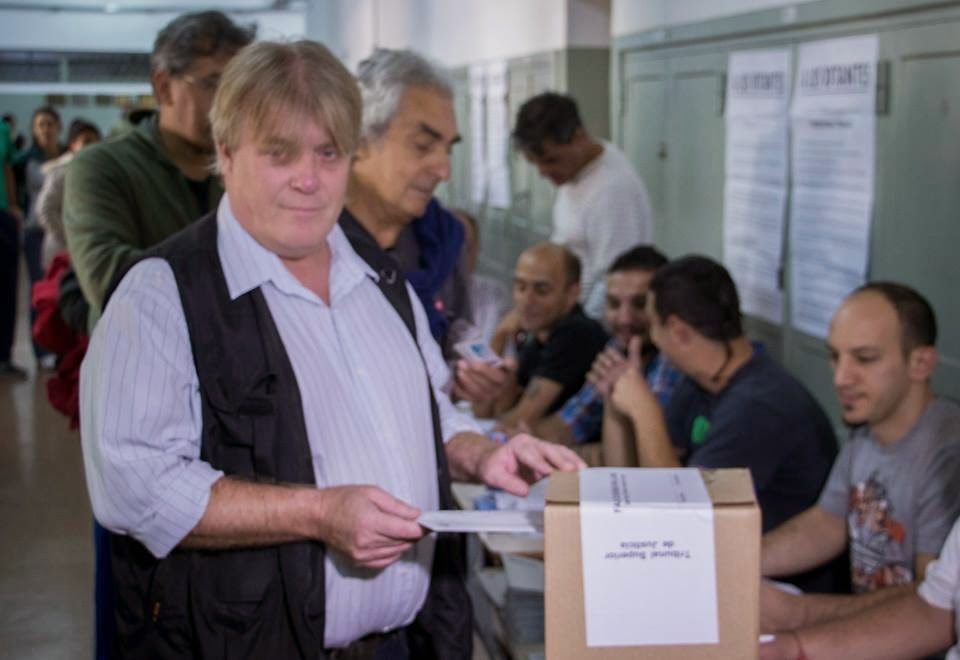 Resultado de imagen para gustavo vera votando