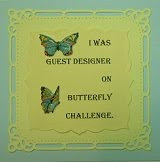 Guest Design at Butterfly Challenge #59